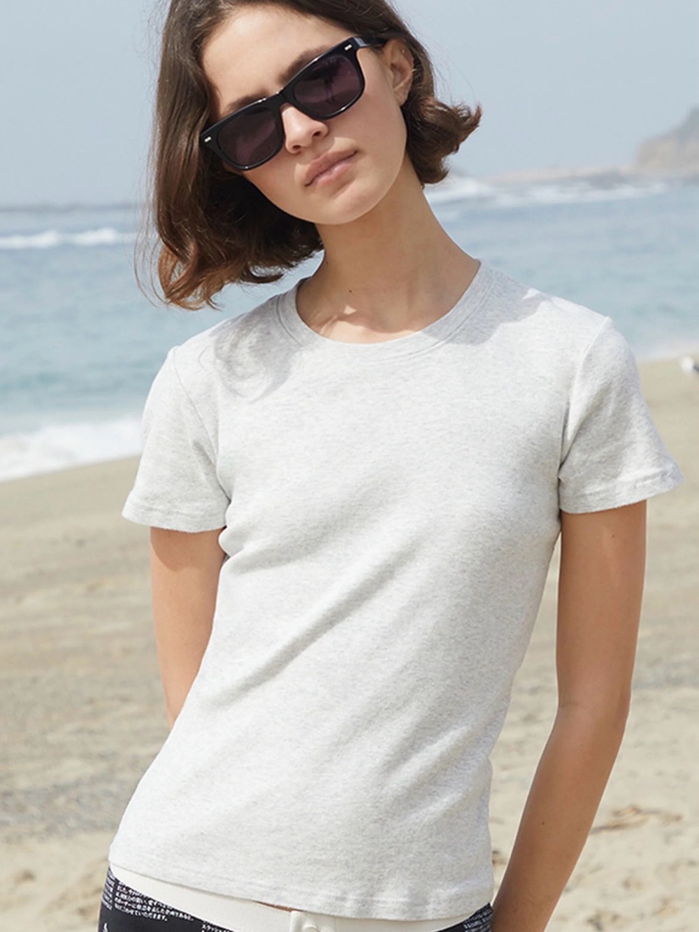 Pacsun Women’s OS (One Size) Grey 🩶Short Sleeve Tee.